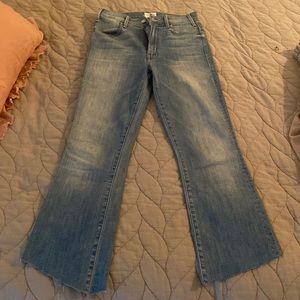 Mother hustler two step ankle fray